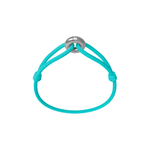 Silver Soho Diamond Cord Bracelet