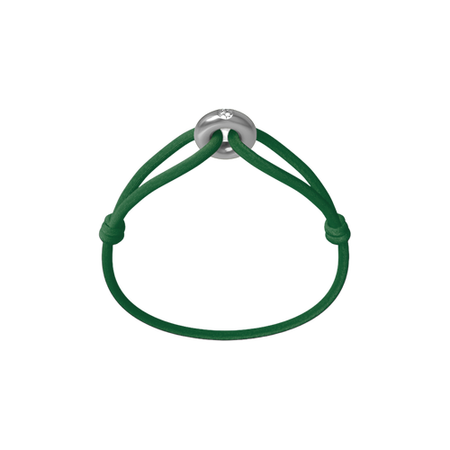 Silver Soho Diamond Cord Bracelet