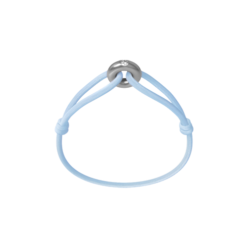 Silver Soho Diamond Cord Bracelet