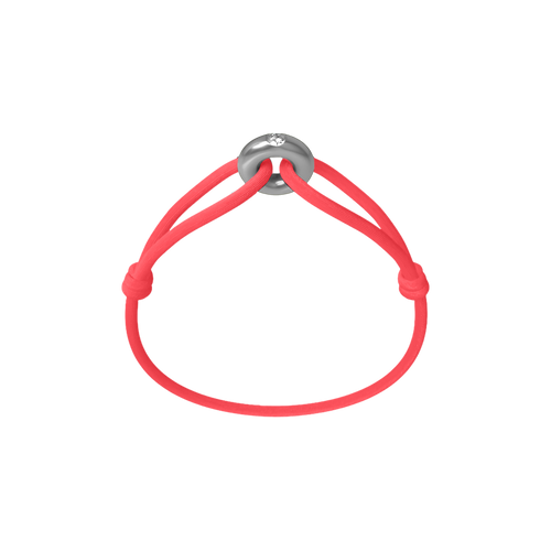 Silver Soho Diamond Cord Bracelet