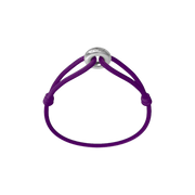 Silver Soho Cord Bracelet
