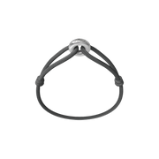 Silver Soho Cord Bracelet