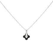 Silver Clover Necklace