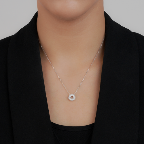 Mini Soho Pavé Necklace