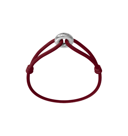 Silver Soho Matte Cord Bracelet