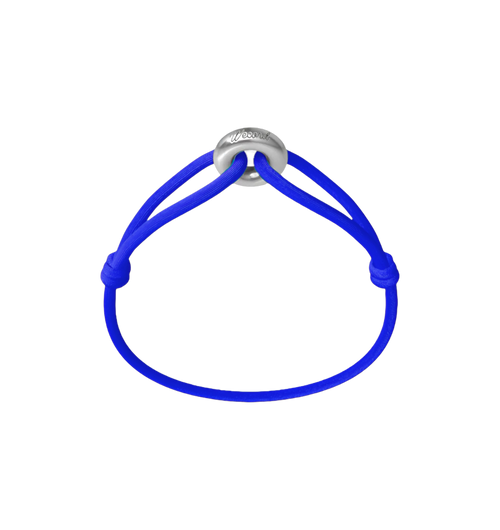 Silver Soho Matte Cord Bracelet
