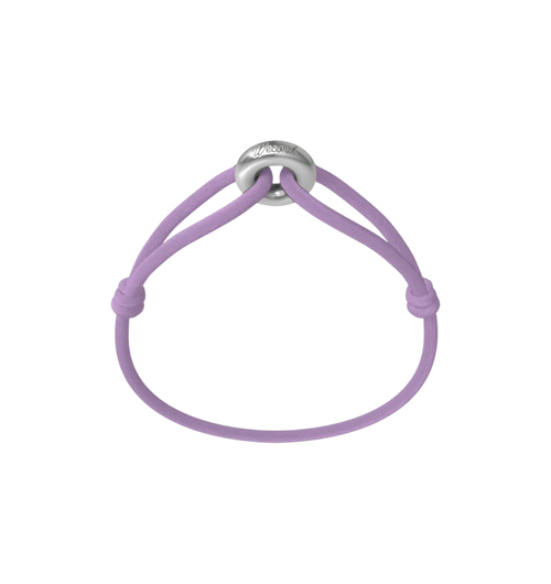 Silver Soho Matte Cord Bracelet