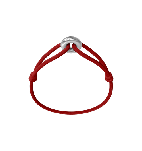Silver Soho Matte Cord Bracelet