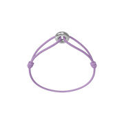 Mini Silver Soho Diamond Cord Bracelet