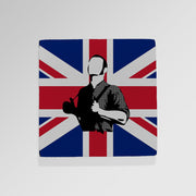 Skinhead Union Jack - Drinks Coaster - Round or Square