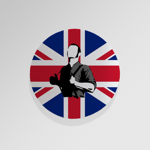 Skinhead Union Jack - Drinks Coaster - Round or Square