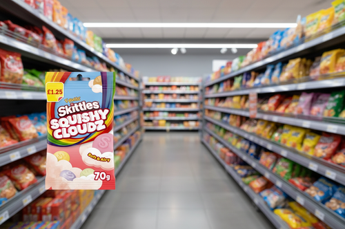 14 x Skittles Fruit Squishy Cloudz Treat Bag - 70GM