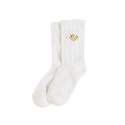 Save the Sloths Ribbed Bamboo Socks