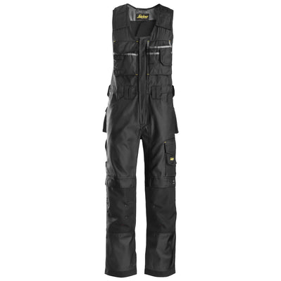 Snickers 0312 Craftsmen One-Piece Trousers, DuraTwill Black