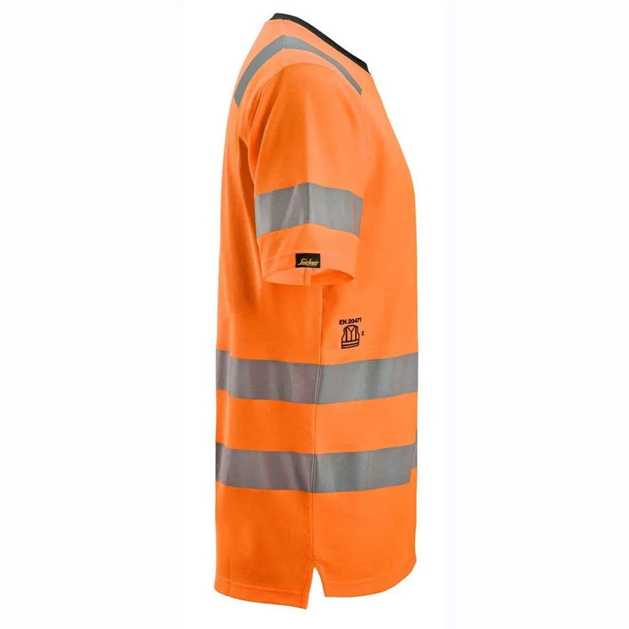 Snickers 2536 High-Vis Class 2 Hi-Vis T-Shirt