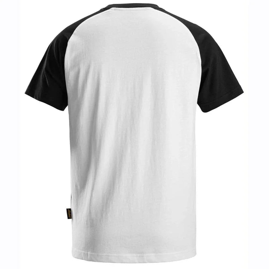 Snickers 2550 Two-Coloured Short Sleeve Cotton T-Shirt