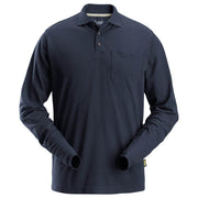 Snickers 2608  Long Sleeve Pique Polo Work Shirt