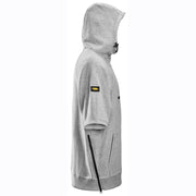 Snickers 2850 Logo Short Sleeve Hoodie Sweatshirt