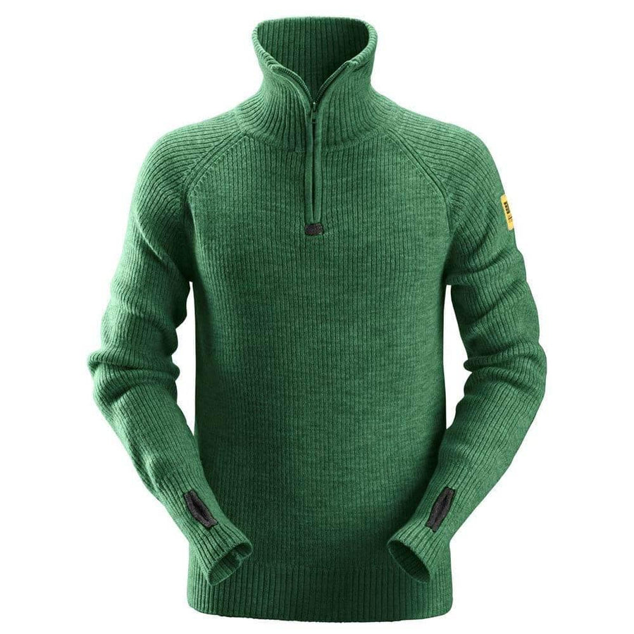 Snickers 2905 ½-Zip Wool Sweater Jumper