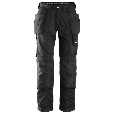 Snickers 3211 Craftsmen Holster Pocket Trousers, CoolTwill Black