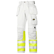 Snickers 3234 Painter’s Hi-Vis Trousers, Class 1
