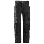 Snickers 3313 Craftsmen Trousers, Rip-Stop Black
