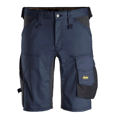 Snickers 6143 AllroundWork Stretch Shorts Navy Blue 41" Waist - Snickers Size 58
