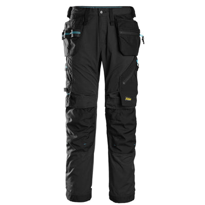 Snickers 6210 LiteWork, 37.5® Holster Pocket Work Trousers Black / 150 (35" Waist, 35" Leg)