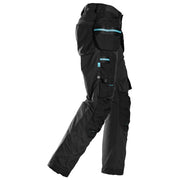 Snickers 6210 LiteWork, 37.5® Holster Pocket Work Trousers Black 41" Waist, 32" Leg - Snickers Size 58