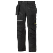 Snickers 6215 RuffWork Cotton, WorkTrousers+Holster Pockets Black