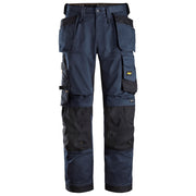 Snickers 6251 AllroundWork, Stretch Loose Fit Holster Pocket Work Trousers Navy Blue