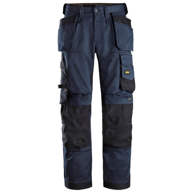 Snickers 6251 AllroundWork, Stretch Loose Fit Holster Pocket Work Trousers Navy Blue