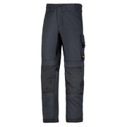 Snickers 6301 AllroundWork, Work Trousers Steel Grey, 33" Waist 35" Leg-Snickers 148