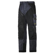 Snickers 6305 RuffWork Denim, Work Trousers Denim/Black 50" Waist - 32" Leg - Snickers Size 64