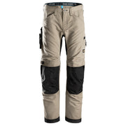 Snickers 6307 LiteWork 37,5® Work Kneepad Trousers Khaki/Black, 31" Waist 30" Leg-Snickers 92