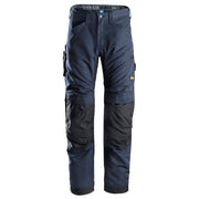 Snickers 6307 LiteWork 37,5® Work Kneepad Trousers Navy Blue