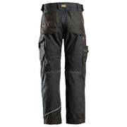 Snickers 6314 RuffWork, Canvas+ Kneepad Work Trousers Black