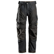 Snickers 6314 RuffWork, Canvas+ Kneepad Work Trousers Black
