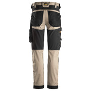 Snickers 6341 AllroundWork Stretch Kneepad Trousers Khaki 33" Waist, 35" Leg -  Snickers Size 148