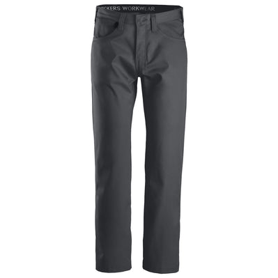Snickers 6400 Service Chinos Steel Grey 38" Waist - 35" Leg - Snickers Size 154