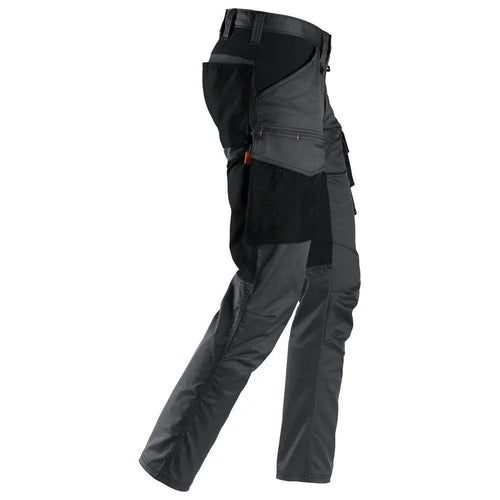 Snickers 6803 AllroundWork, Stretch Trousers without Knee Pockets Steel Grey