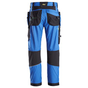 Snickers 6902 FlexiWork, Kneepad Holster Pocket Work Trousers True Blue
