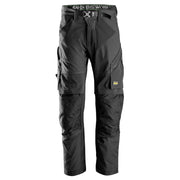 Snickers 6903 FlexiWork Stretch Kneepad Work Trousers Black, 47" Waist 32" Leg-Snickers 62