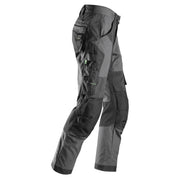 Snickers 6903 FlexiWork Stretch Kneepad Work Trousers Steel Grey