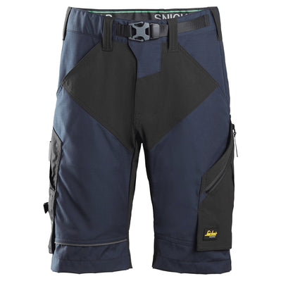 Snickers 6914 FlexiWork Work Shorts Navy Blue 33" Waist - Snickers Size 48