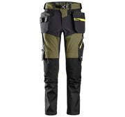 Snickers 6940 FlexiWork, Stretch Work Knee Pad Holster Pocket Trousers Various Colours