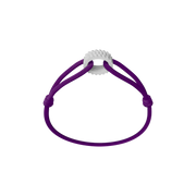 Snow Regent Cord Bracelet