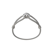 Silver Soho Cord Bracelet