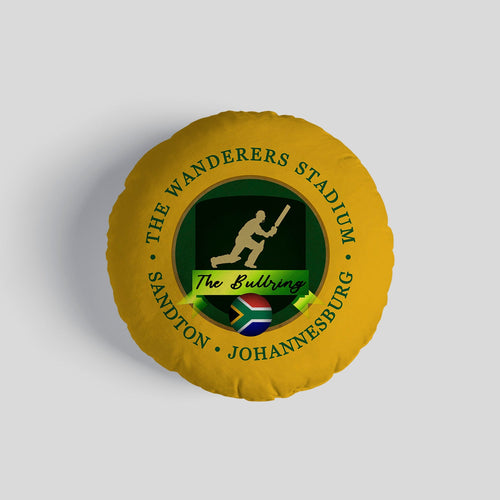 South Africa Wanderers  - Legend Collection - Circle Cushion 14"