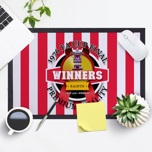 Southampton FA Cup   - Football Legends - Door Mat -60cm X 40cm